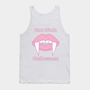 Hot Bitch Halloween Tank Top